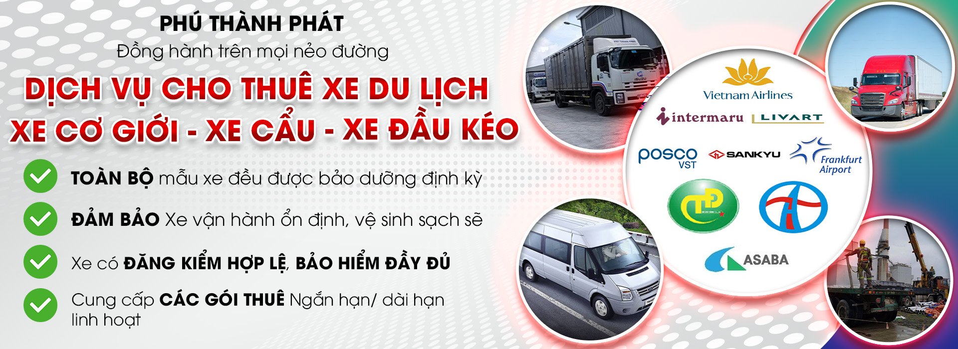 Công Ty TNHH Một Thành Viên Thương Mại Dịch Vụ Vận Tải Phú Thành Phát